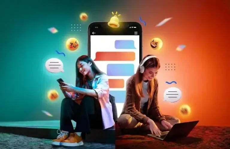 This picture shows how digital connections bring people closer, no matter the distance.