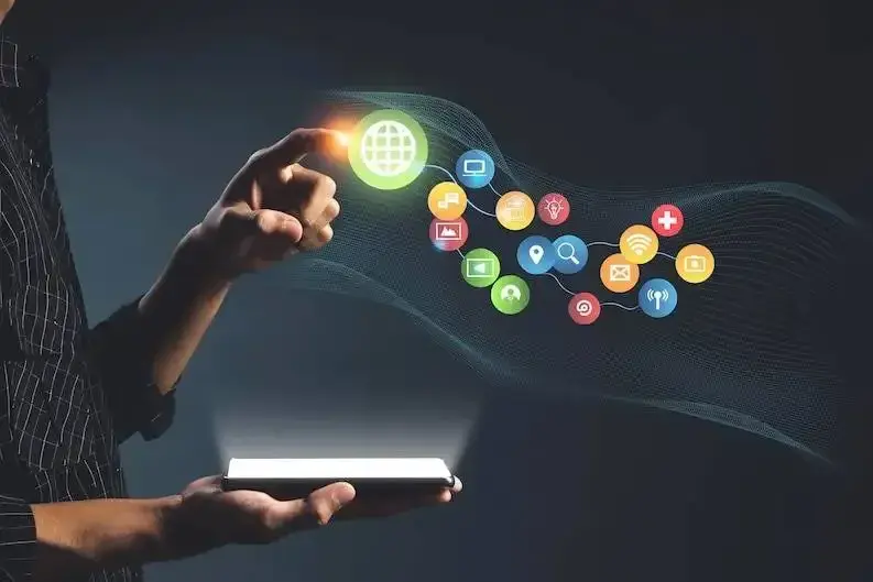 this picture highlights the power of digital tools shaping our everyday world.